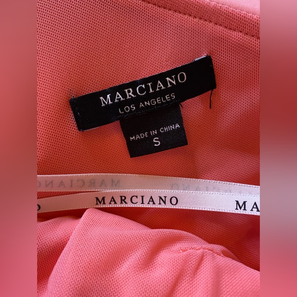 NWT Marciano martinique dress Coral S - Picture 10 of 10